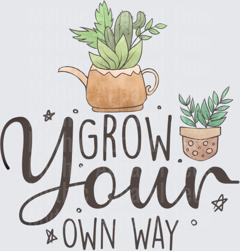 Plant Lovers Grow Your Own Way Boho Succulents Teapot Pot