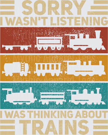 Retro Wagon Train Lover Model Railroad Conductor Funny Train T-Shirt