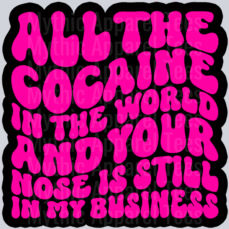 Color All The Cocaine In The World