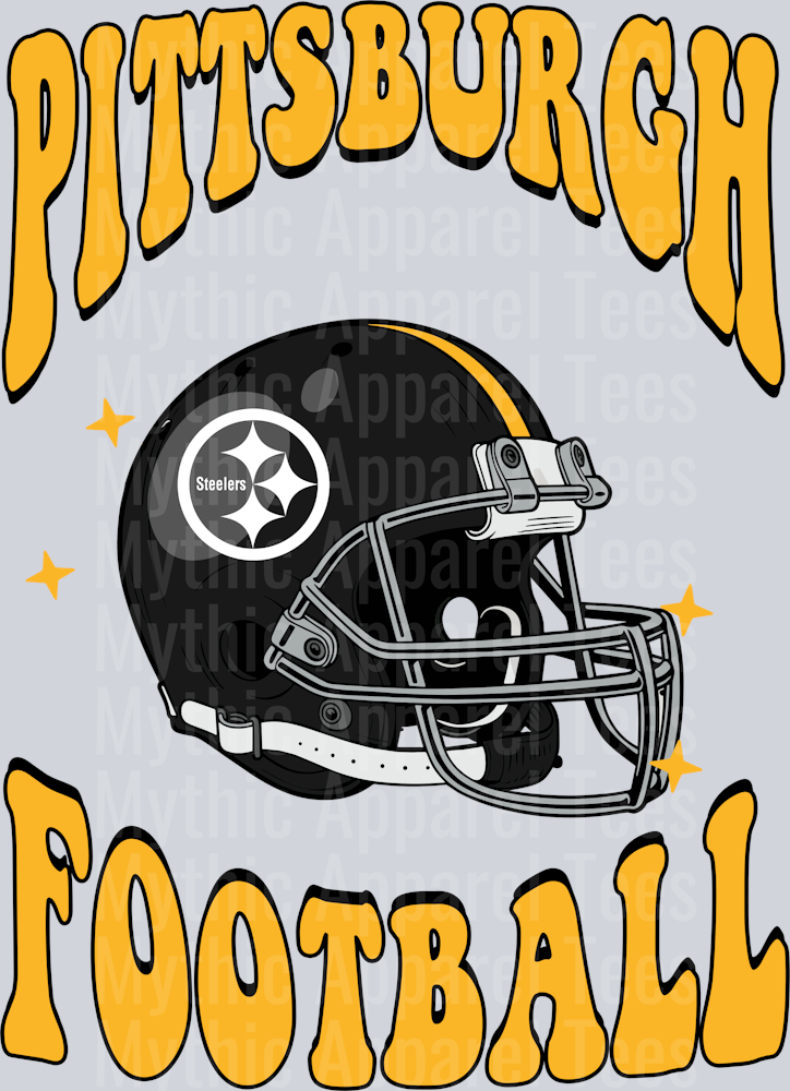 AZ1311 NFL FOOTBALL Pittsburgh Steelers football custom