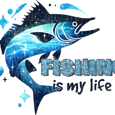 Fishing DTF Transfer