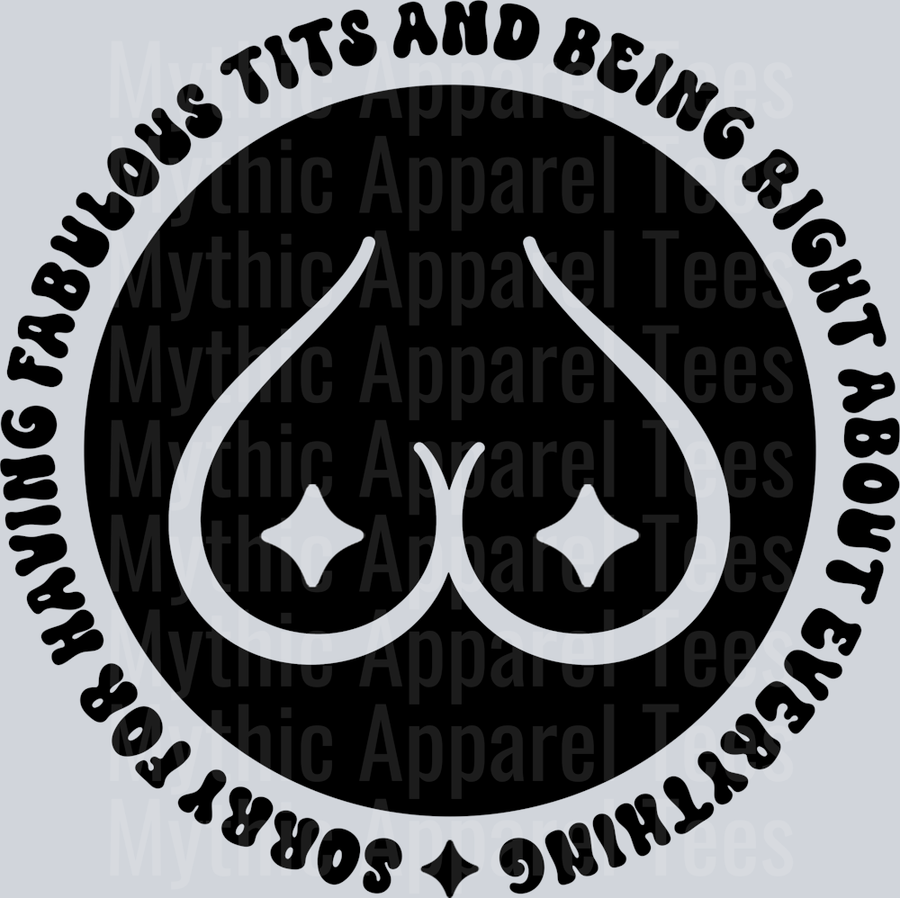 Sorry For Having Fabulous Tits Pocket