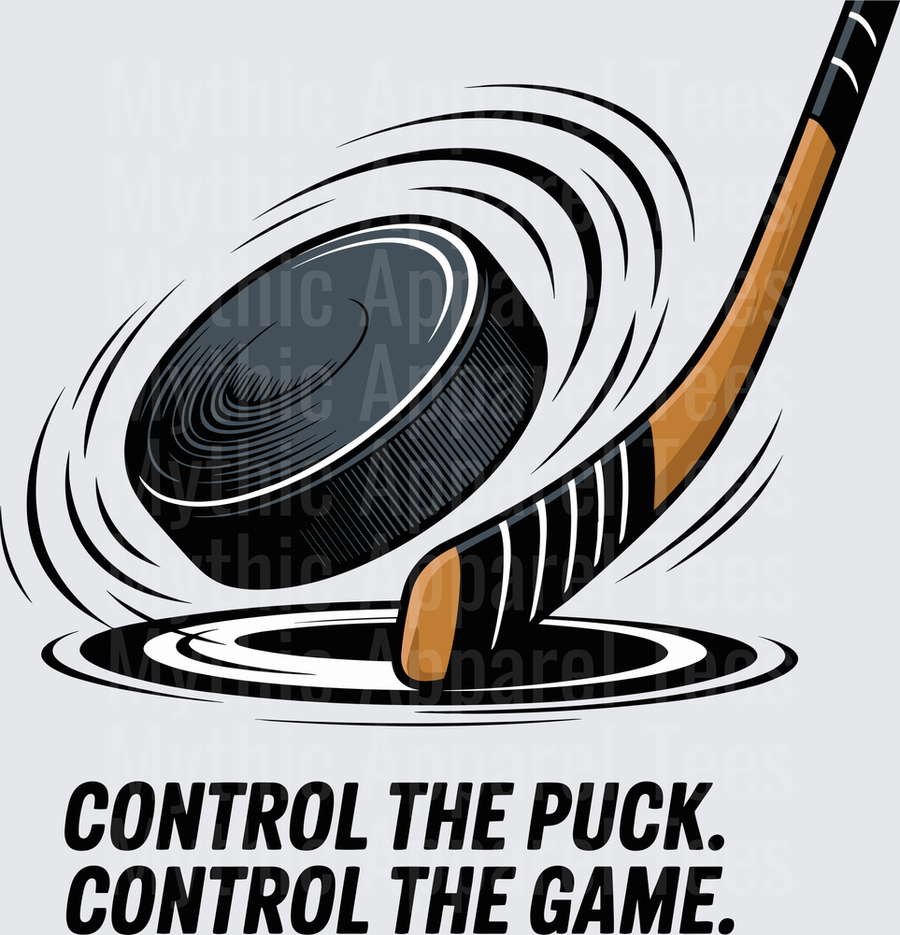 Ice Hockey Spinning Puck Stick Control The Puck Control The Game