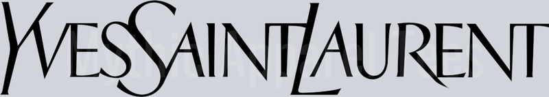 Yves Saint Laurent 002 black PNG