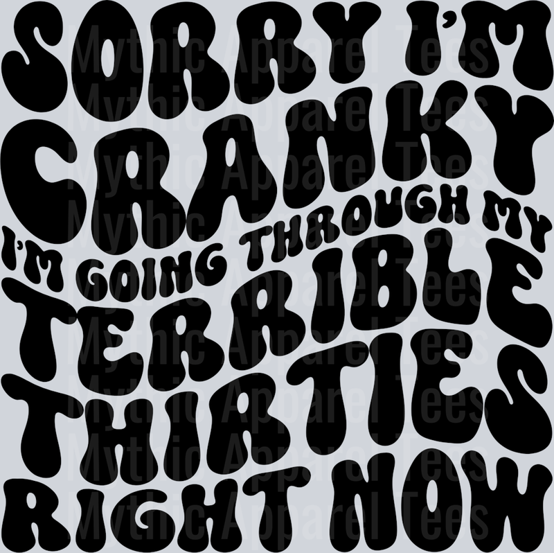 Terrible Thirties