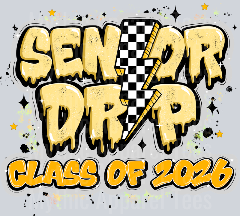 Senior_Drip_2026 Yellow