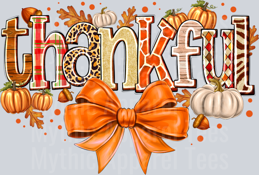 Thankful Coquette Thanksgiving Fall Season