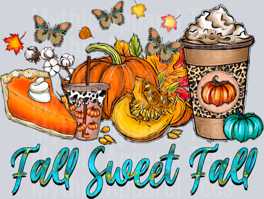 Fall Sweet Fall Leopard Western