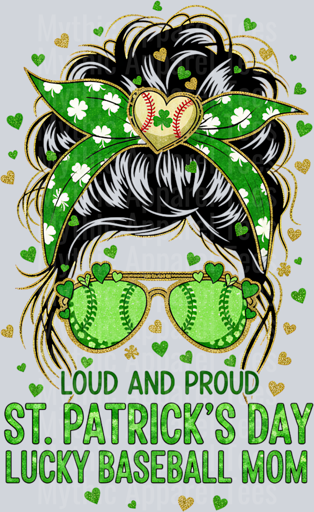St Patricks Day Baseball