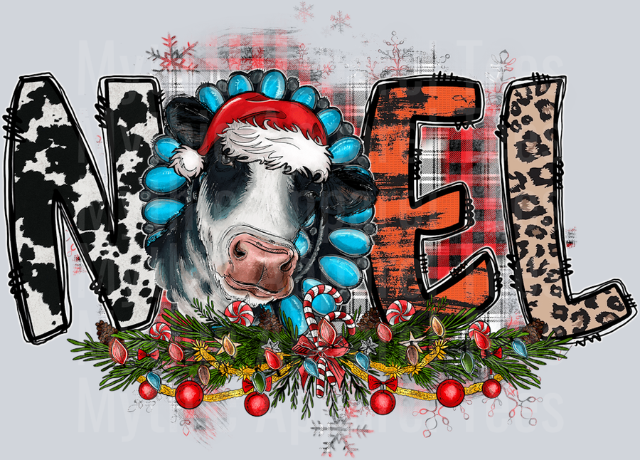 Noel Cow Christmas