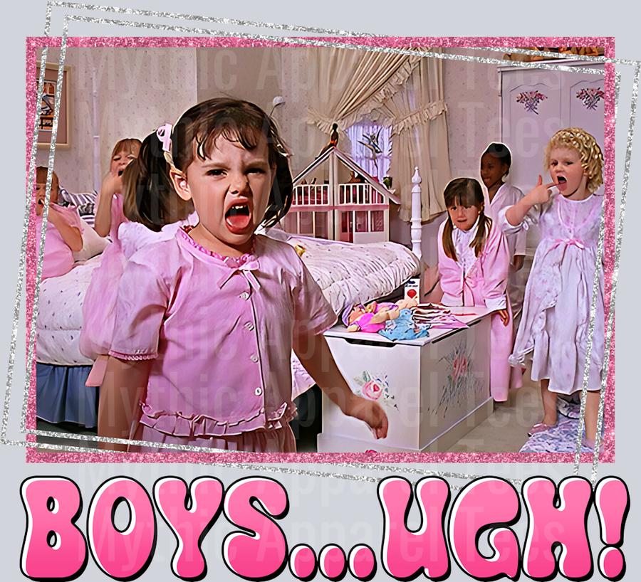 Boys UGH! Little Rascals DTF Valentines Day Transfers