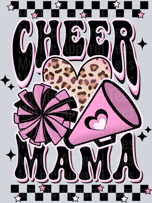 Cheer mama black
