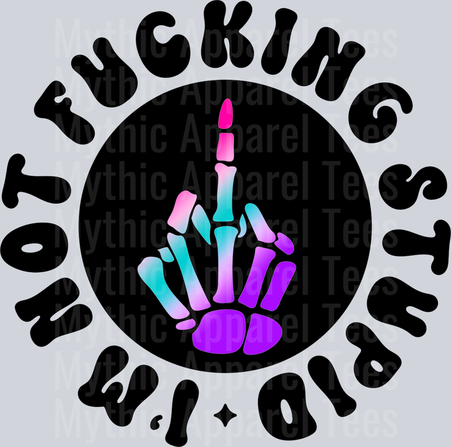 Color You Give My Middle Finger An Erection Pocket