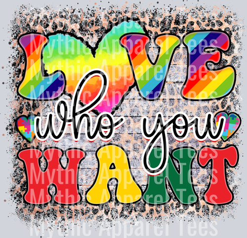 love who you want LGBTQ+ Transfer