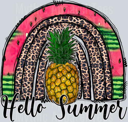 Hello Summer DTF Summer Transfers