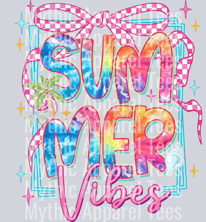 Coquette Summer Vibes Trendy Summer Shirt Summer Transfer
