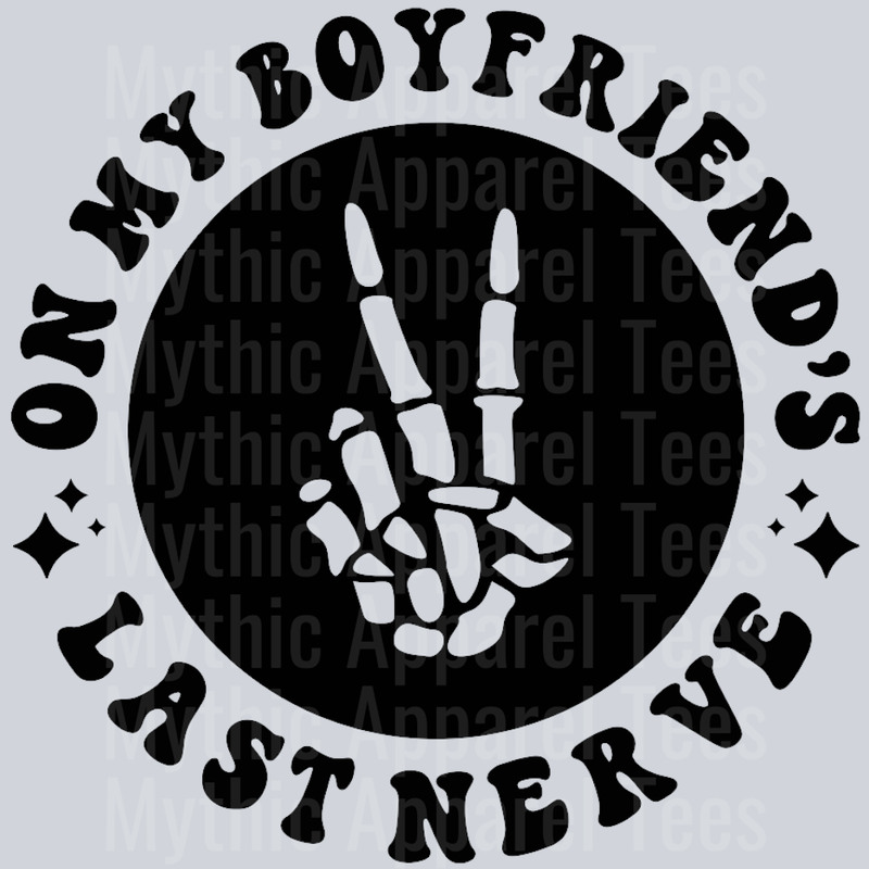 On My Boyfriends Last Nerve Pocket Design