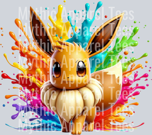Eevee Pokemon Splash