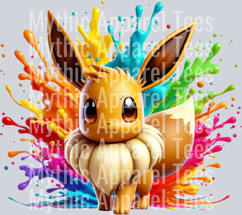 Eevee Pokemon Splash