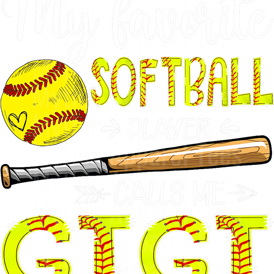 Softball DTF Transfer