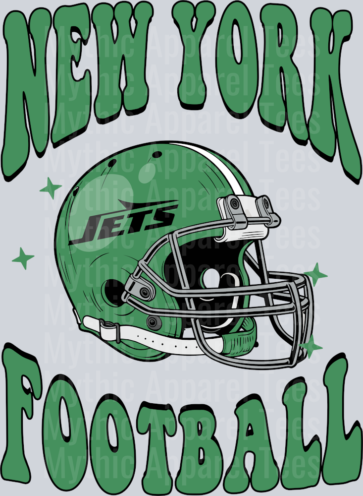 AZ1312 NFL FOOTBALL New York Jets football custom