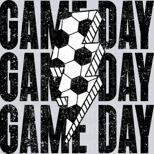 Soccer Game Day Stacked School Spirit & Sports