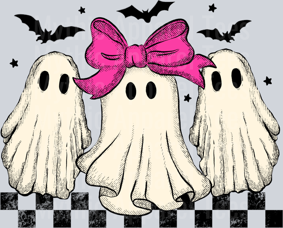 Ghosts Checkered