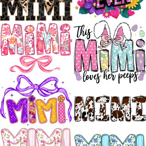 MIMI GANG SHEET 10 FULL SIZE IMAGES
