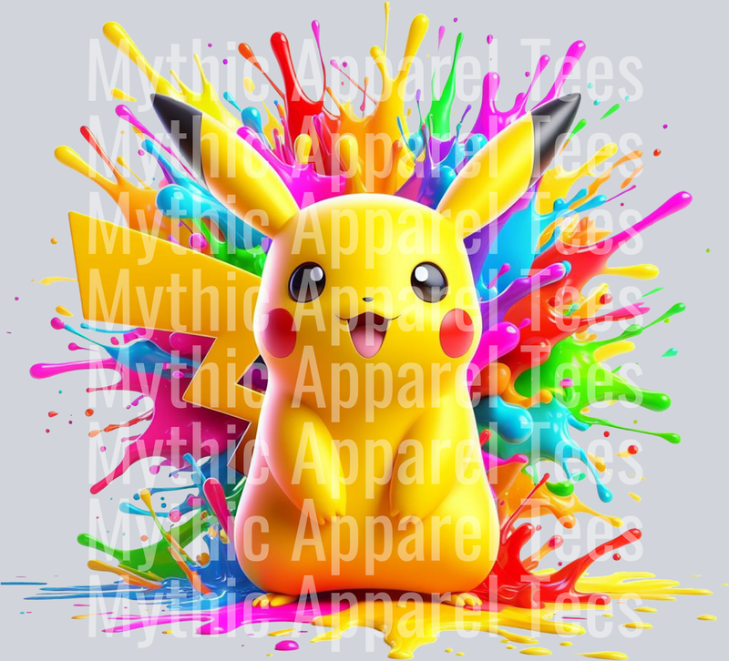 Pikachu Pokemon Splash