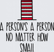 DR Seuss Cat in the Hat A Person's A Person No Matter How Small