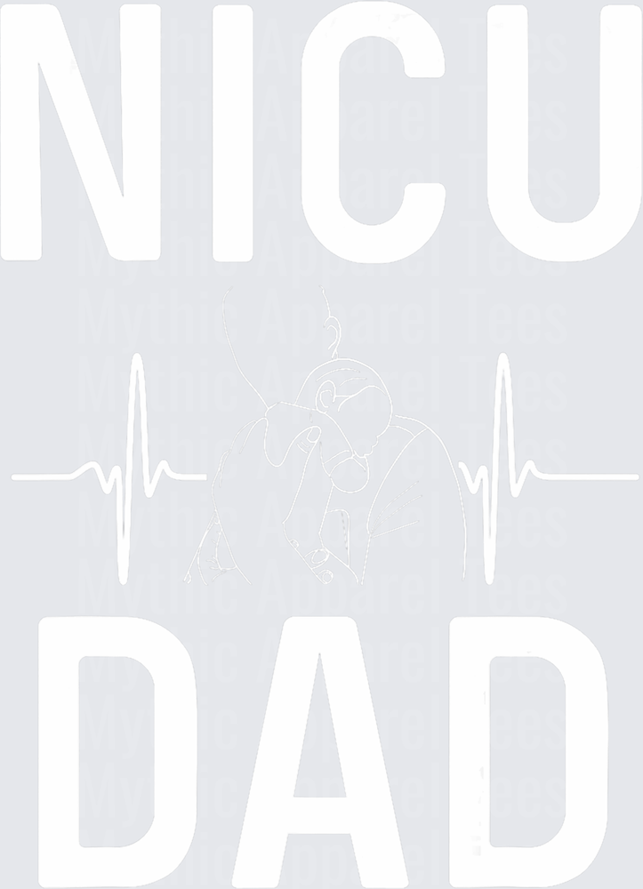 NICU Warrior Dad Appreciation Micro Preemie Baby Father Nicu T-Shirt