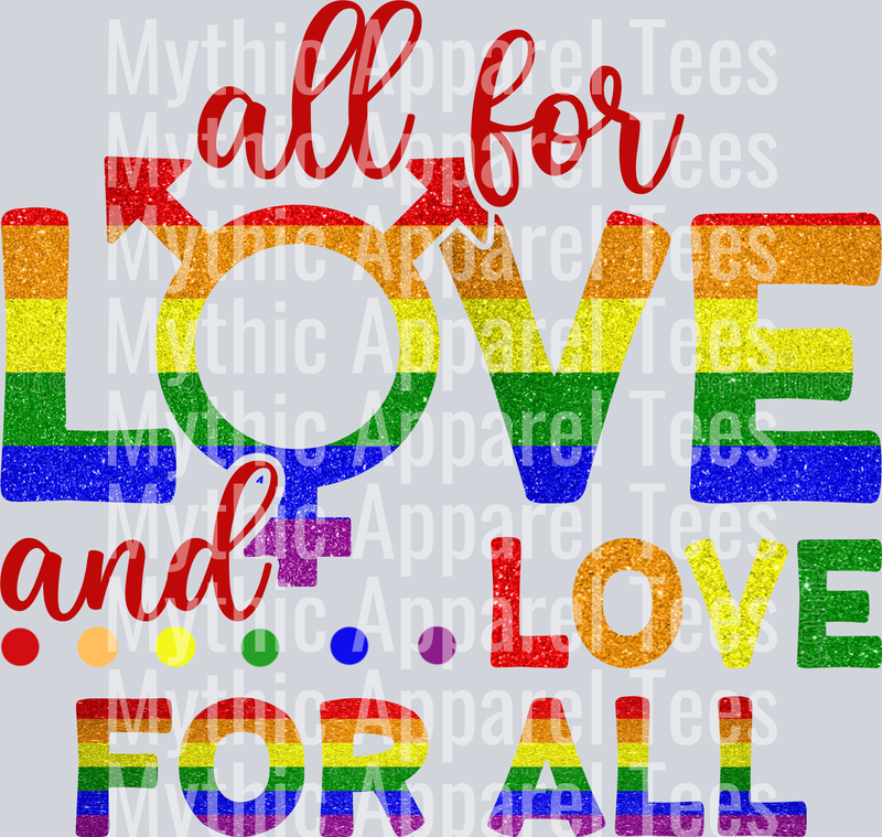 All for love and love for all LGBTQ+ Transfer