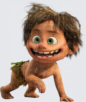 Spot the Wild Human Boy Crawling Pose from The Good Dinosaur