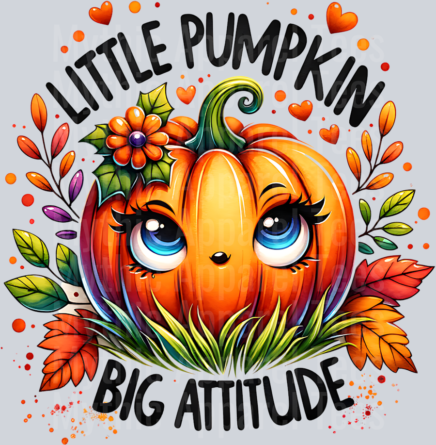 LITTLE PUMPKIN BIG ATTITUDE 2