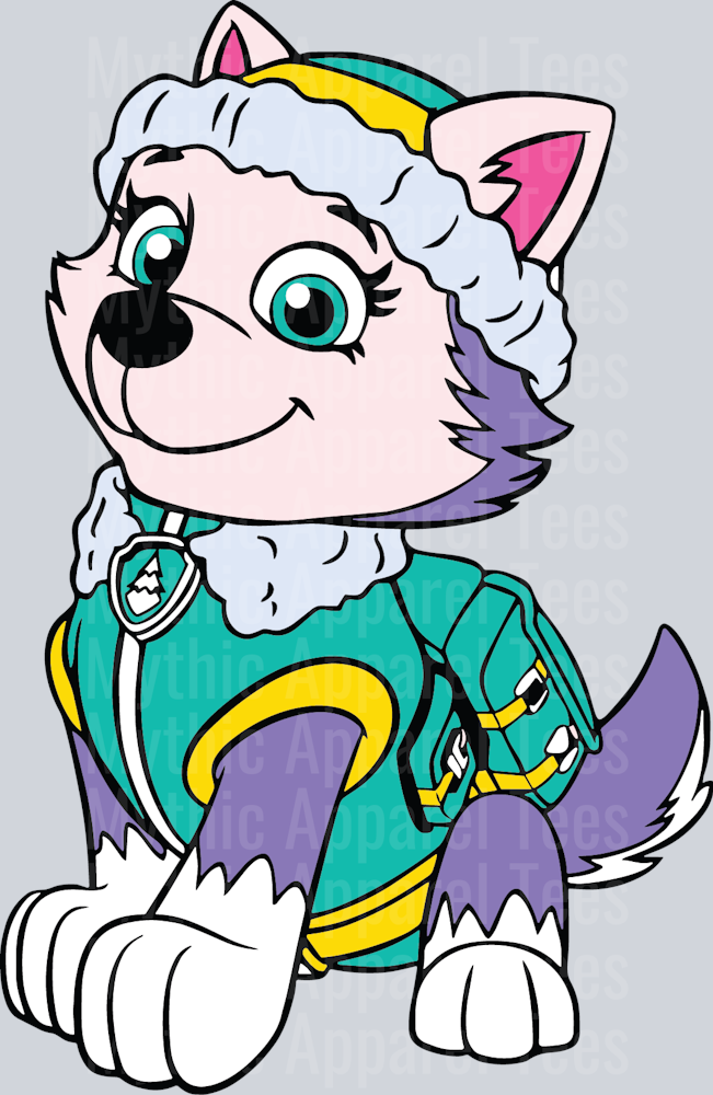 Everest Standing DTF Paw Patrol Transfers