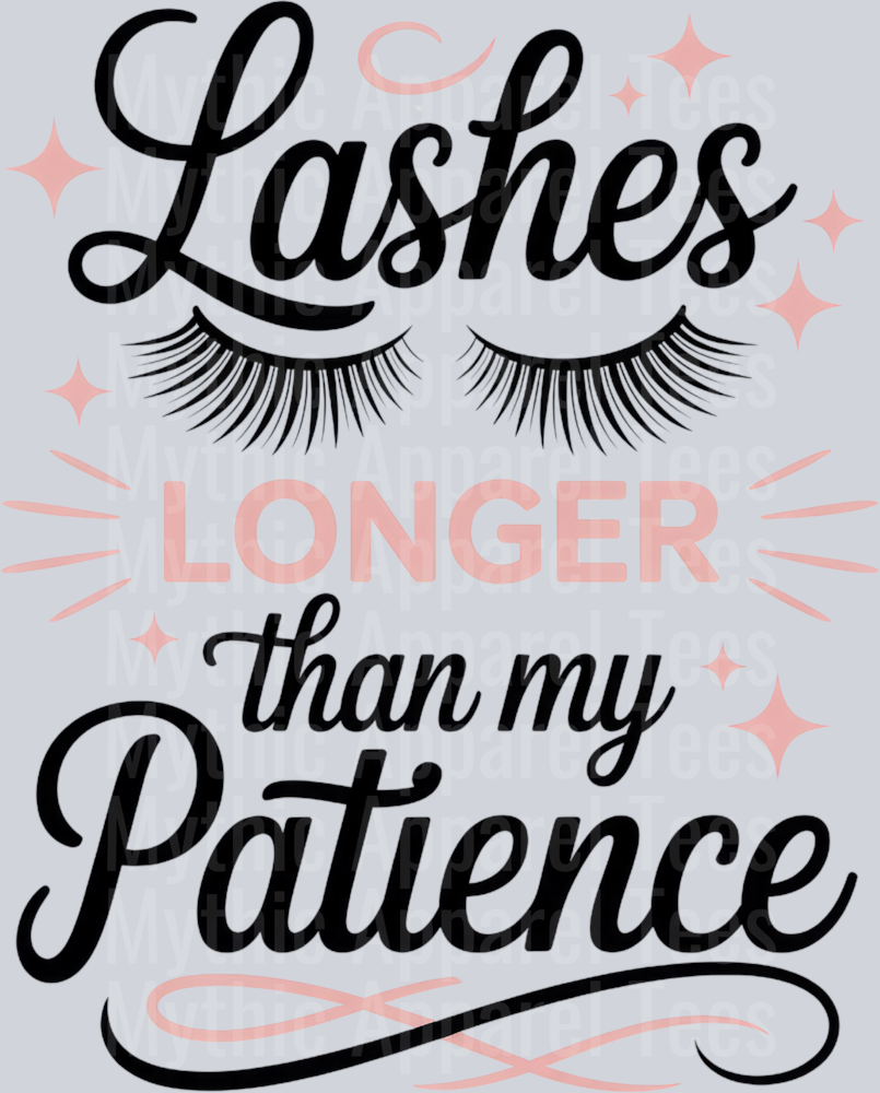 Lashes LONGER than my Patience
