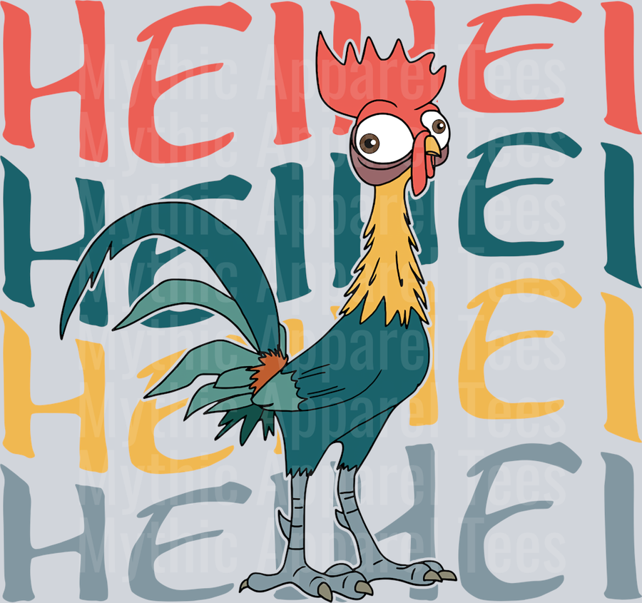 HEI HEI 2 Disney Moana DTF Moana Transfers