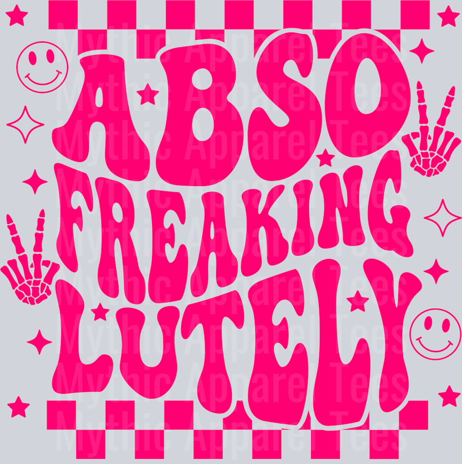 Absofreakin pink