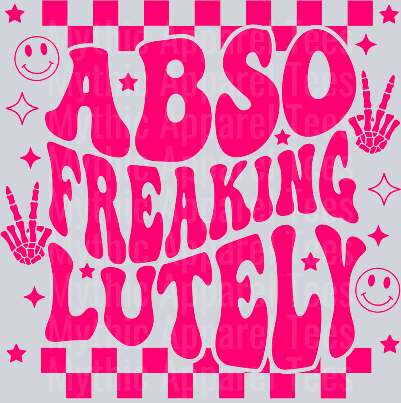 Absofreakin pink