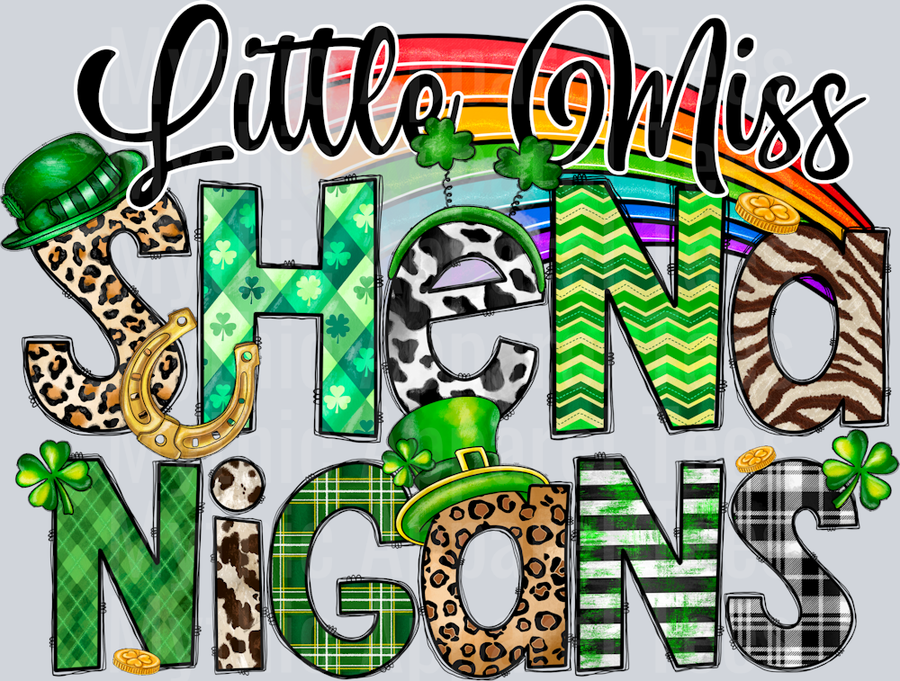 Little Miss Shenanigans St Patrick's Day