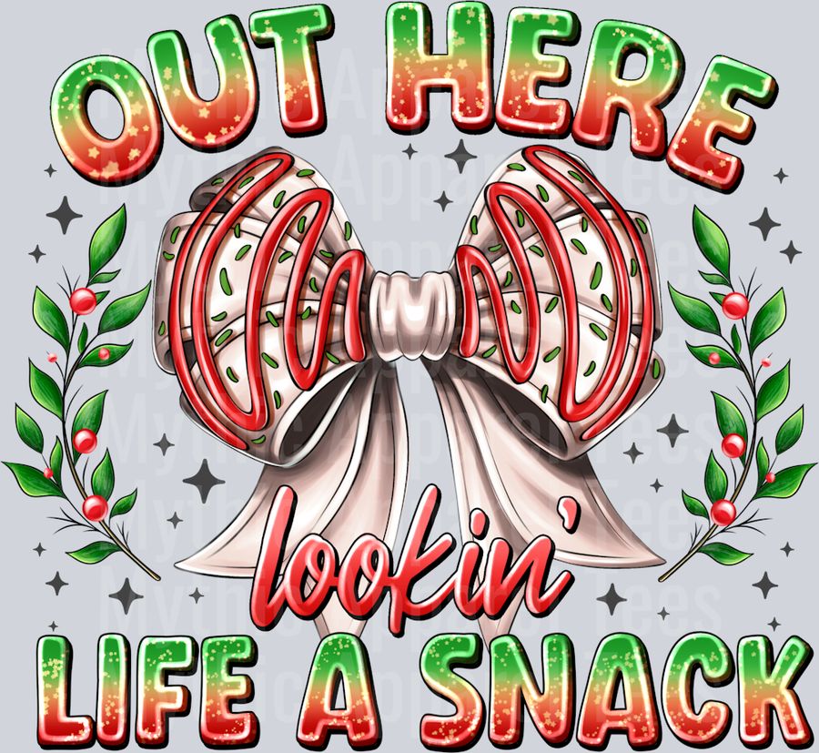 Out Here Lookin Life a Snack Little Debbie Christmas Tree Cake