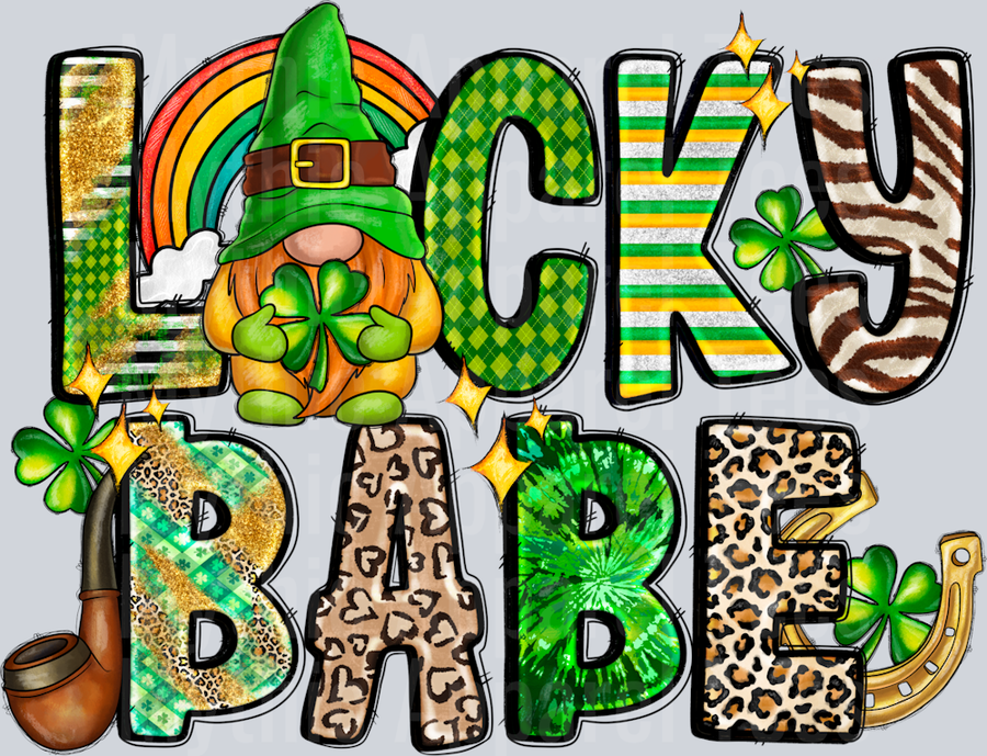 Lucky Babe Gnome St Patrick's Day