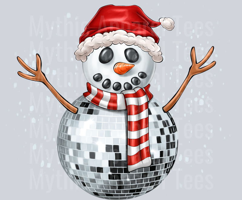 Snow Man Christmas