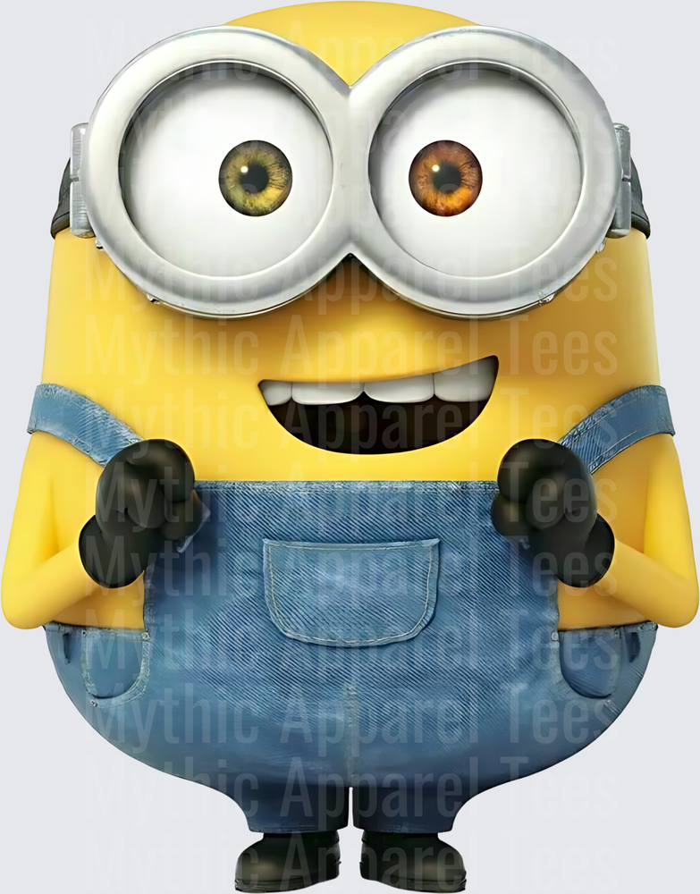 Minnions Bob Two-Eyed Grinning Overalls Despicable Me