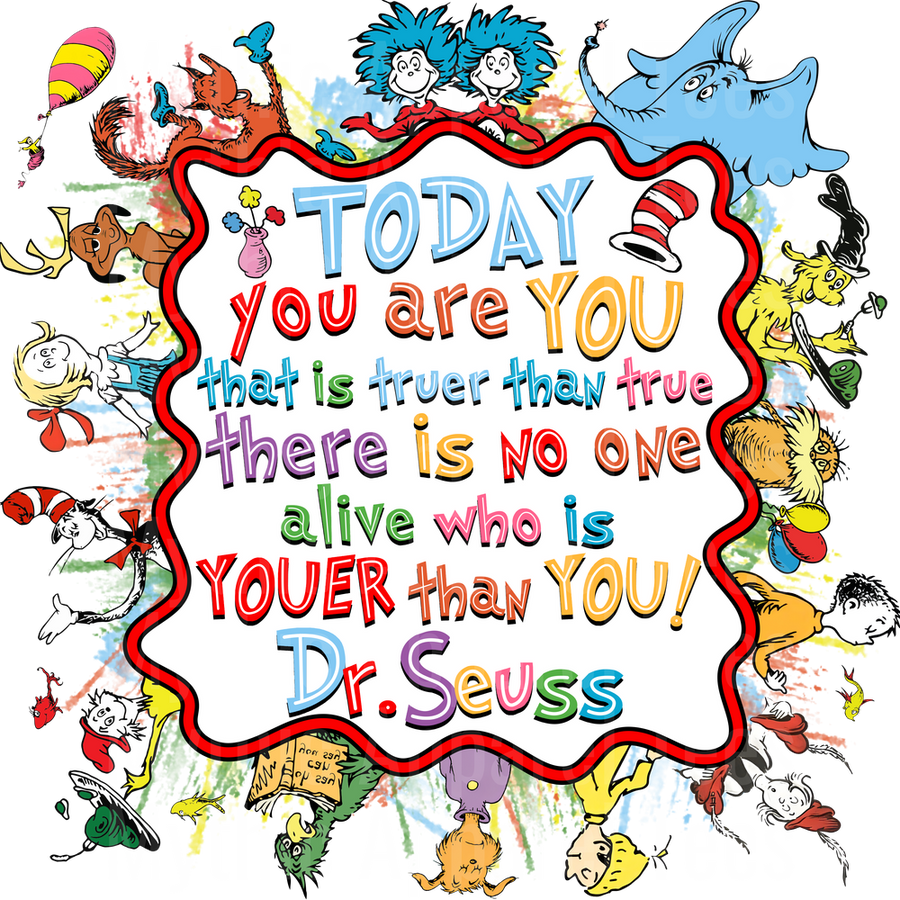 Dr Suess DTF Transfer