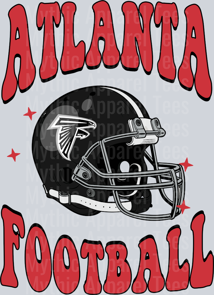 AZ1327 NFL FOOTBALL Atlanta Falcons football custom