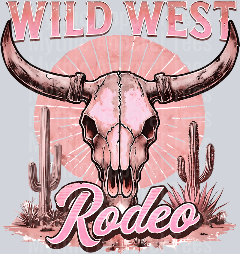 Wild West Rodeo Cowgirl Western Southern Girl Pink