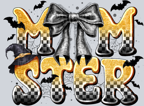 Mom Ster Coquette Halloween Mom