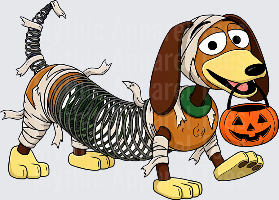 Slinky Dog Mummy Halloween Trick or Treat Toy Story Character
