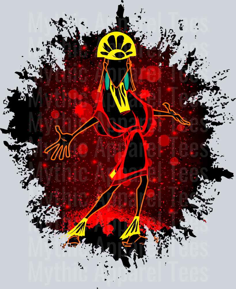 Kuzco Disney King Dark Silhouette Color Splash Crystal Ball Vision